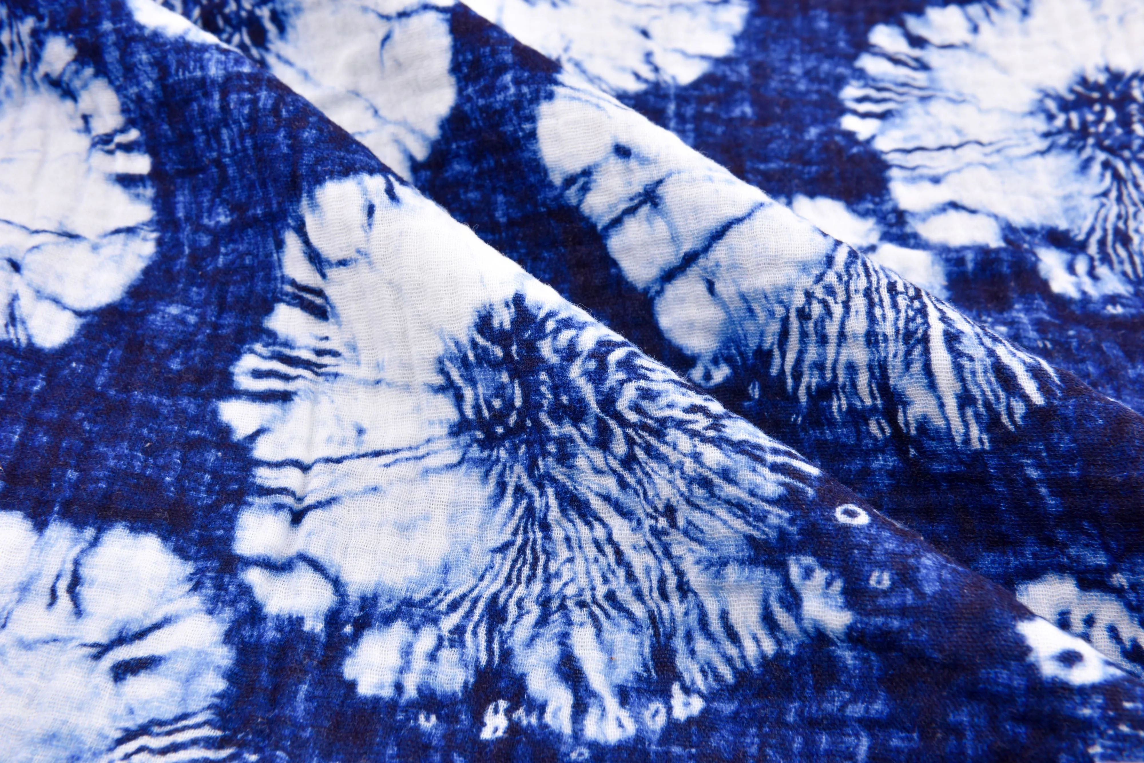 100% Cotton Double Gauze /Muslin Digital Prints Fabric -6570