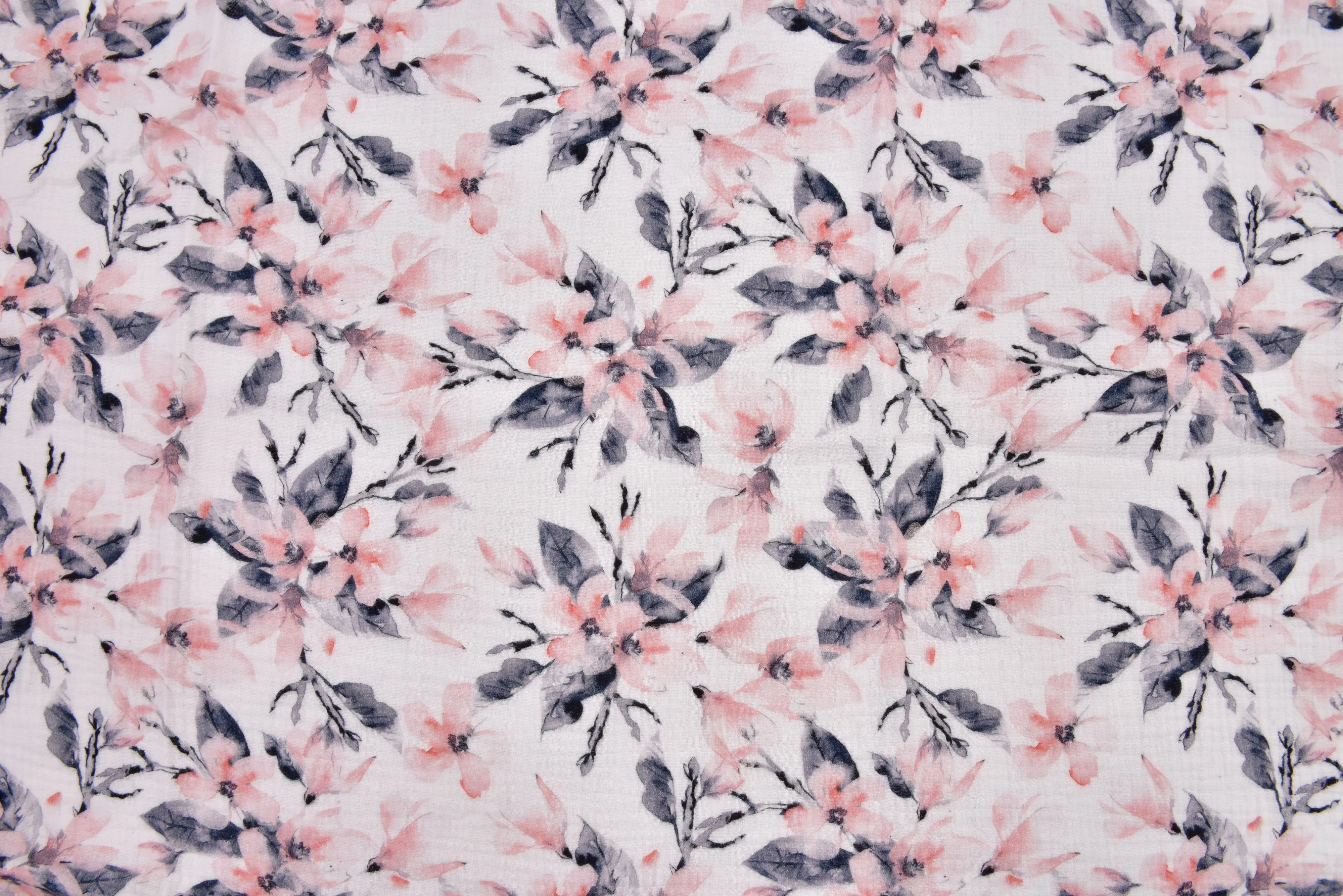 100% Cotton Double Gauze /Muslin Digital Prints Fabric -6570