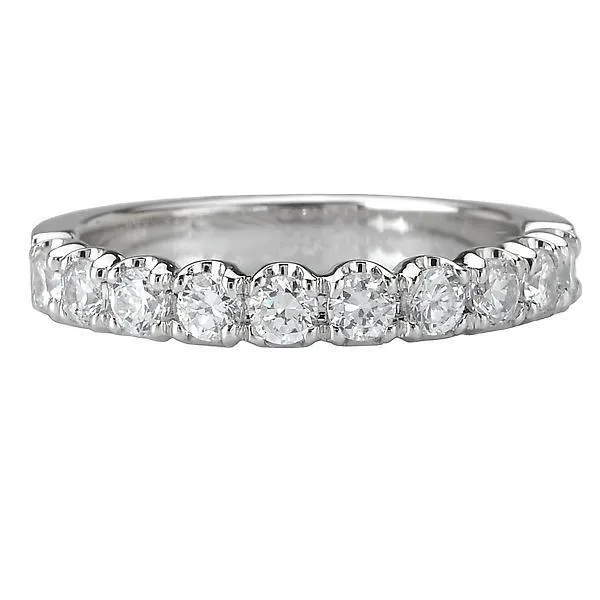 18kt White Gold Matching Diamond Wedding Band