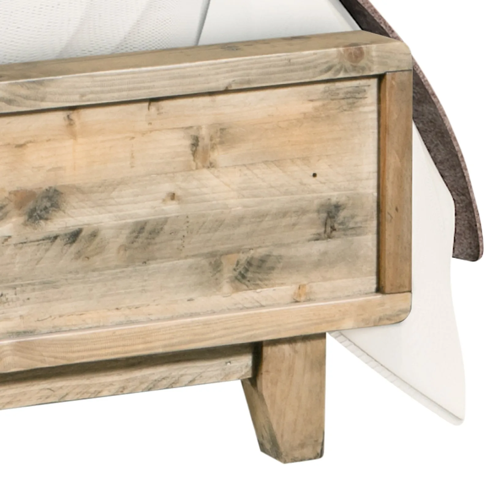 4 Piece Woodland Double Bedroom Suite Light Brown
