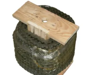 #41 Roller Chain Reel 50ft or 100ft Length Riveted