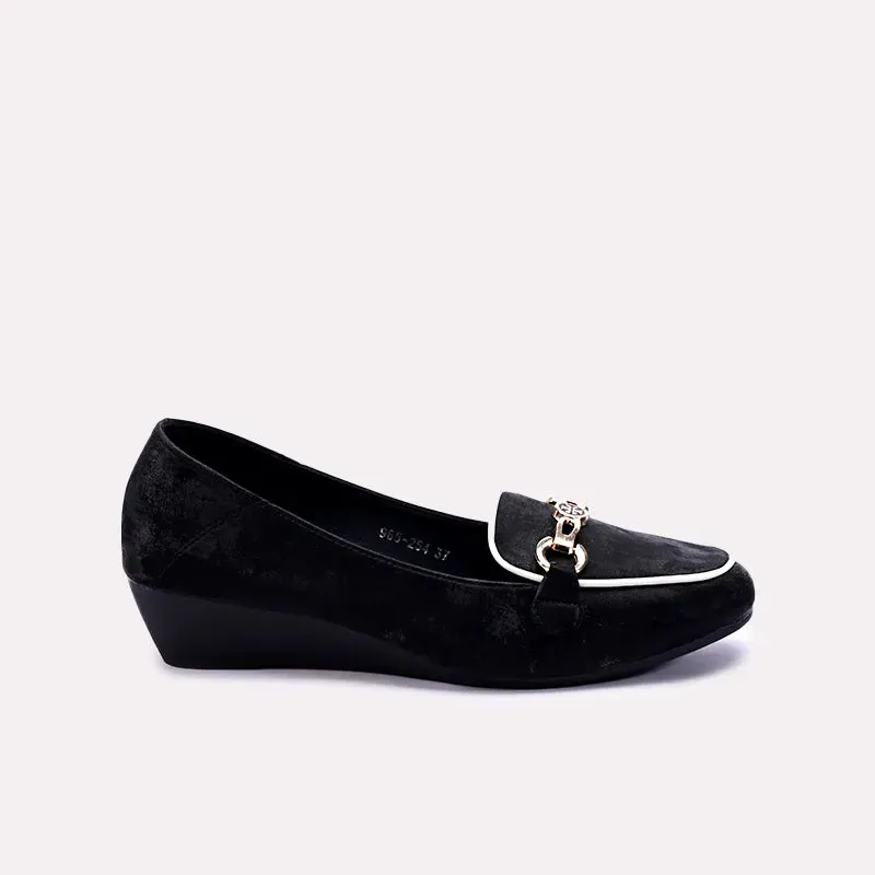Aylin Black Casual Pumps 0431270