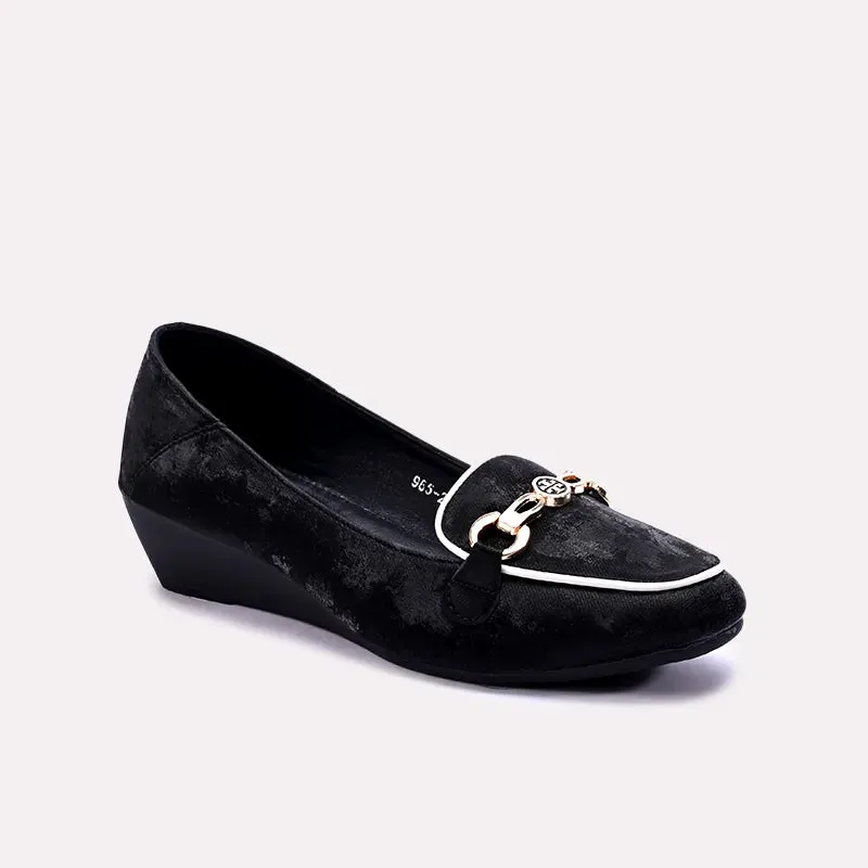 Aylin Black Casual Pumps 0431270