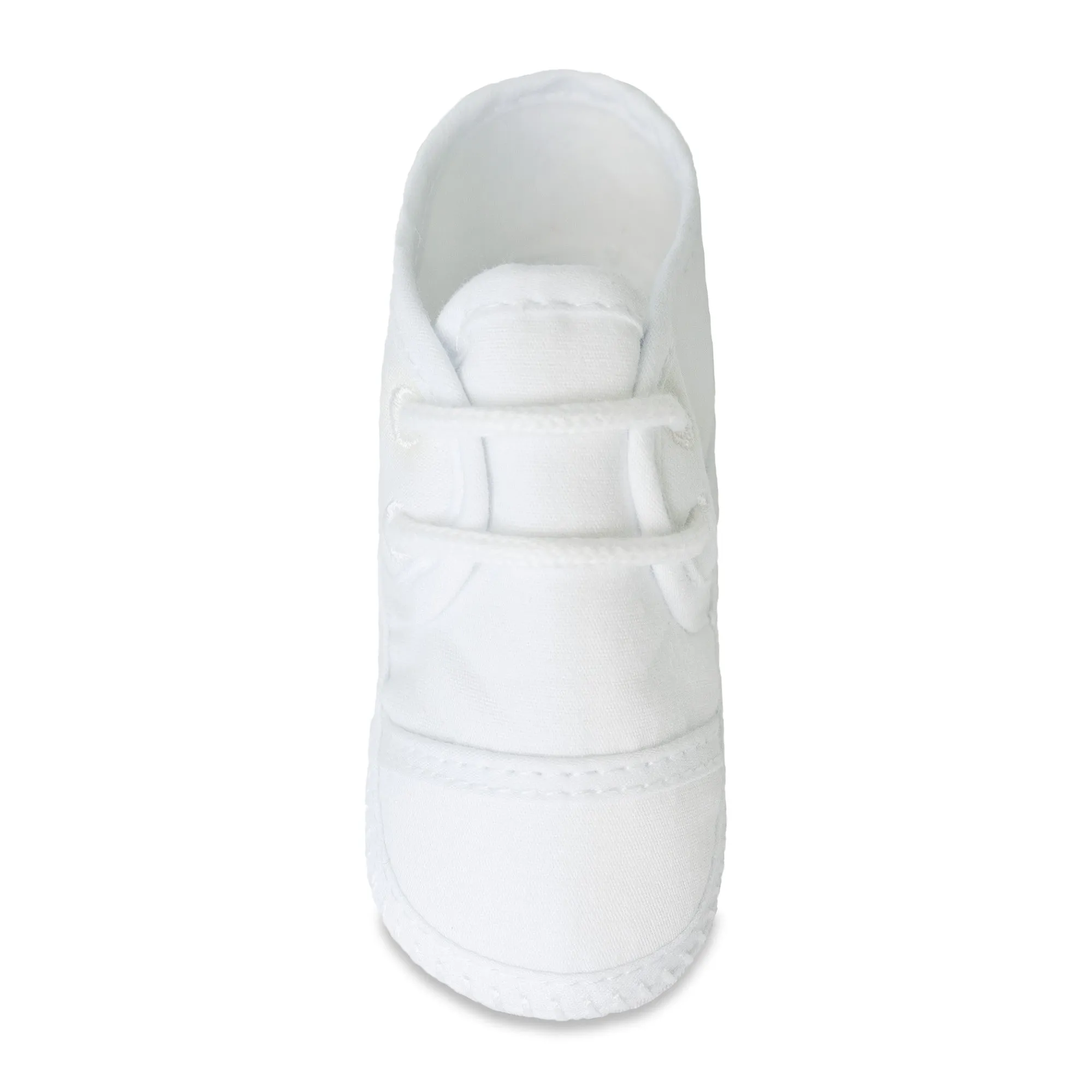 Baby Deer Taylor Infant White Lace-Up Oxfords 2150