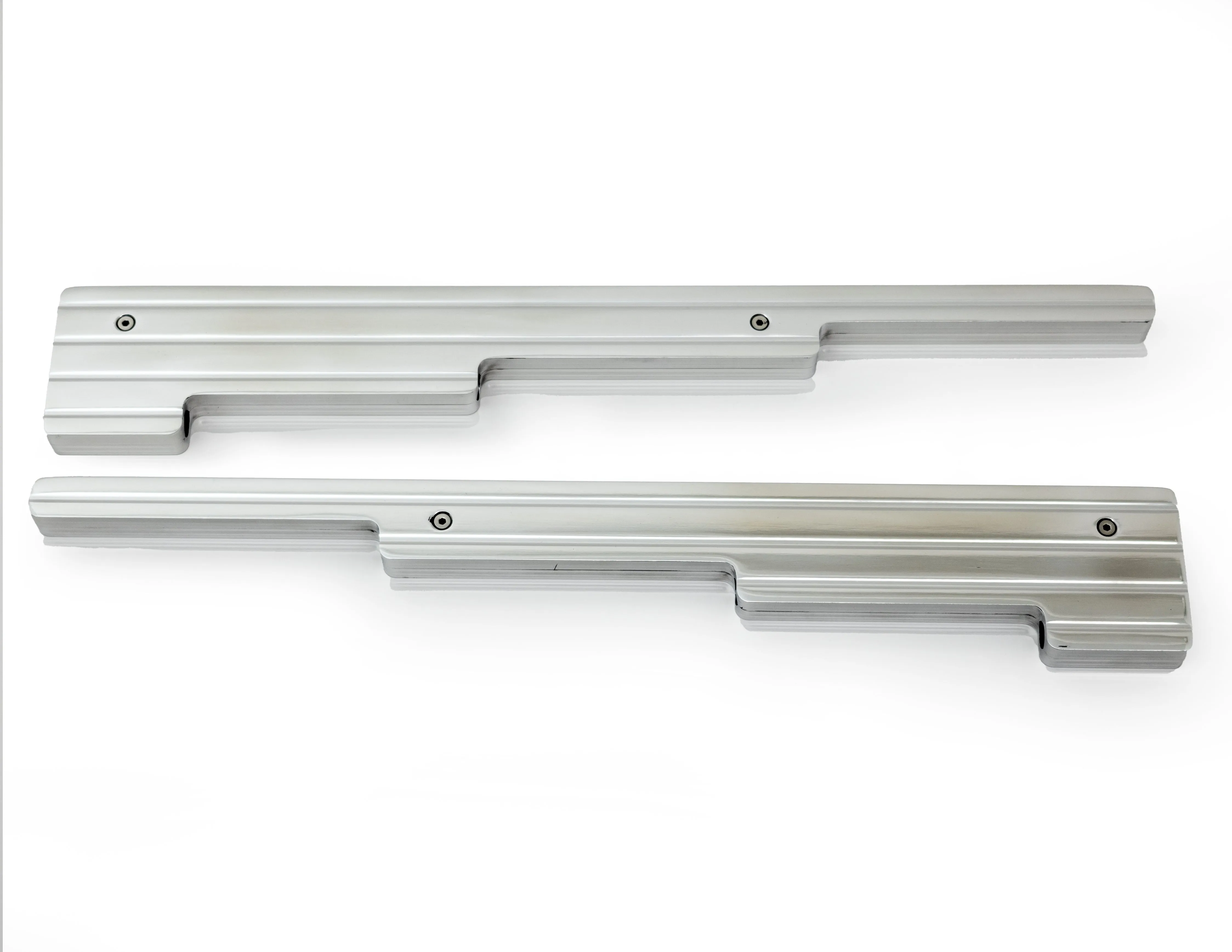 BALL MILLED POLISHED BILLET ALUMINUM WIRE LOOM SET - CHEVY-FORD-MOPAR
