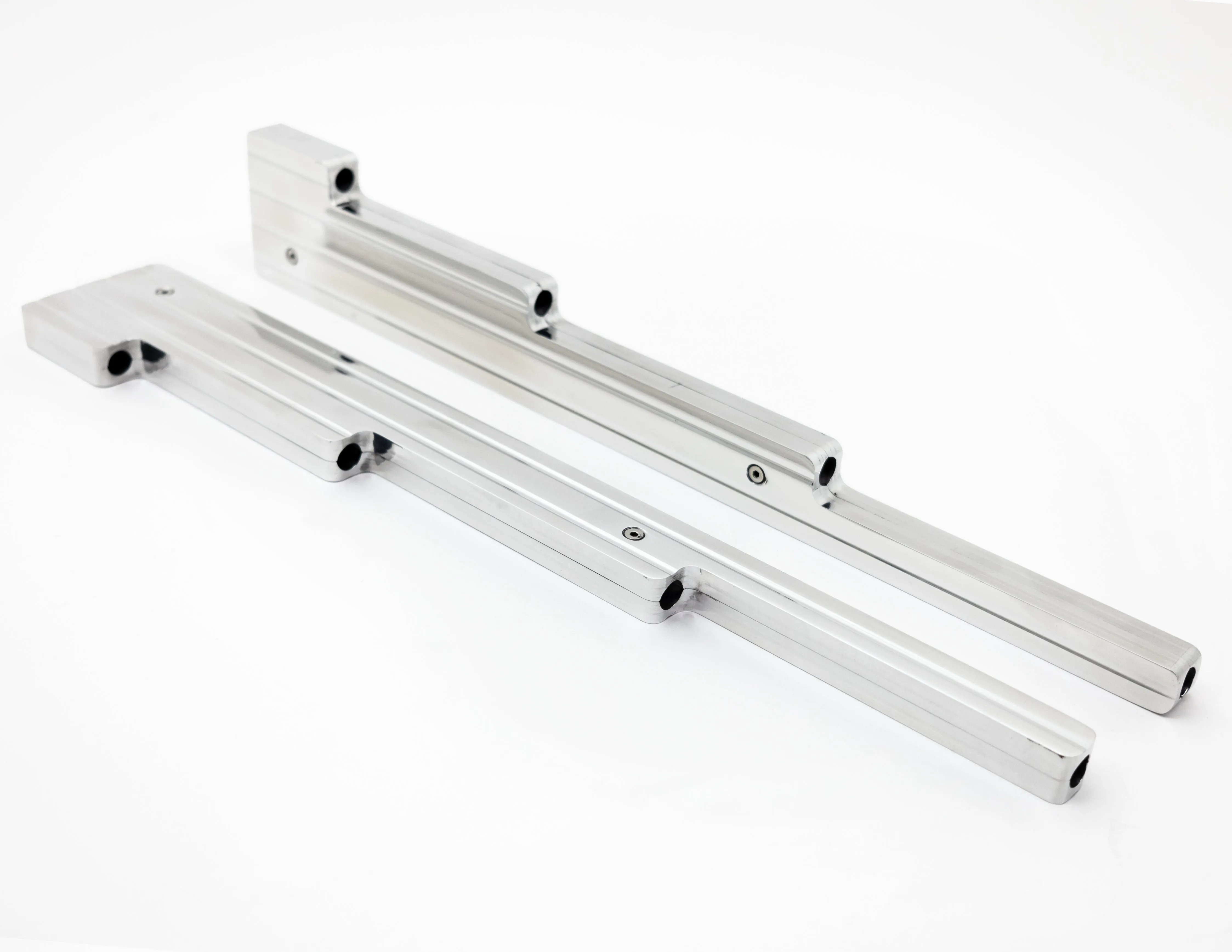 BALL MILLED POLISHED BILLET ALUMINUM WIRE LOOM SET - CHEVY-FORD-MOPAR