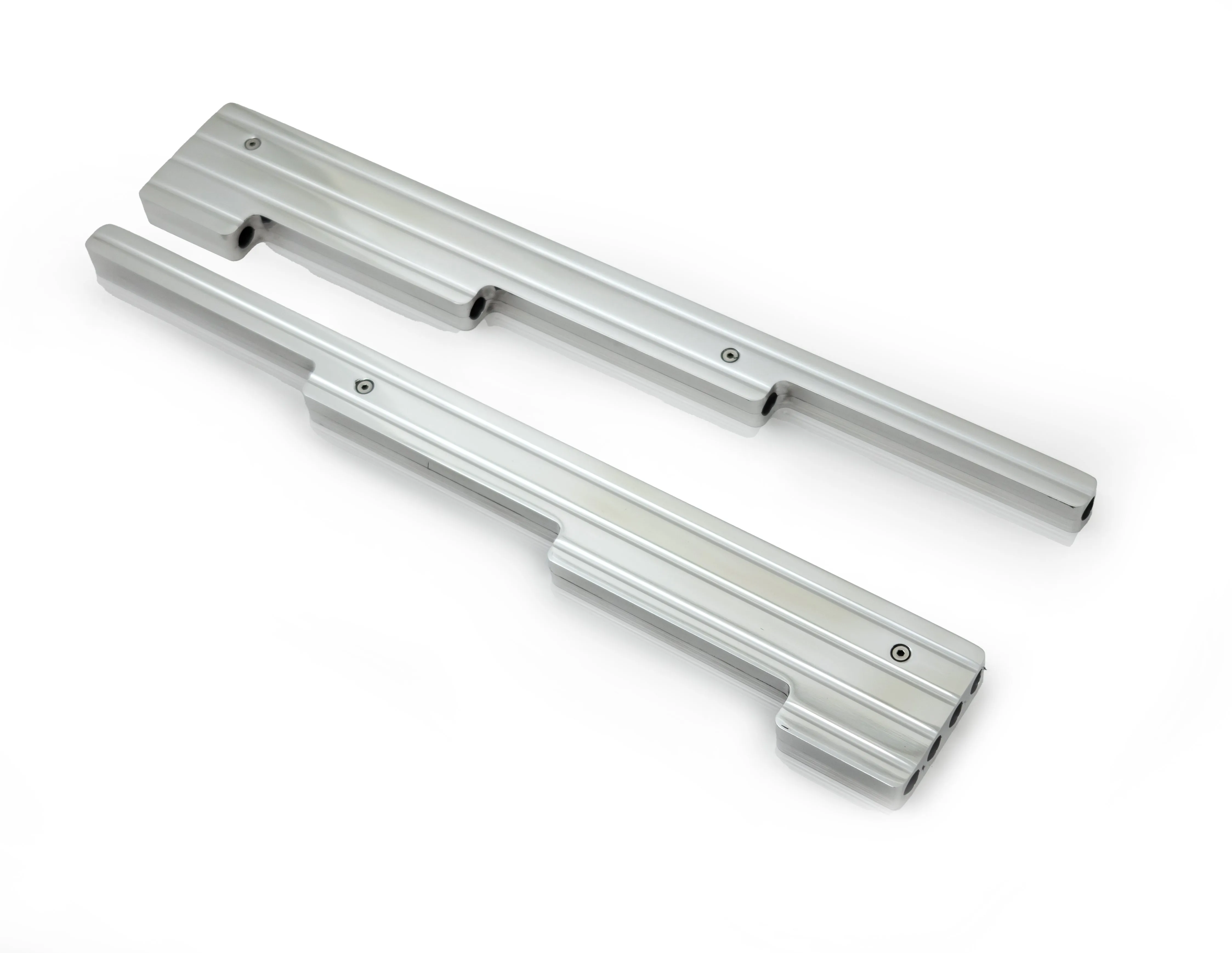 BALL MILLED POLISHED BILLET ALUMINUM WIRE LOOM SET - CHEVY-FORD-MOPAR