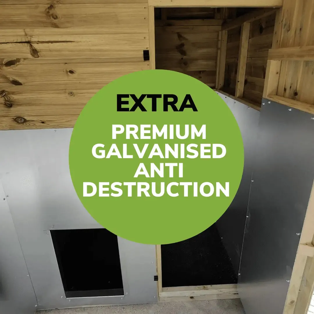 Benchmark Dog Kennel with Apex Roof - Single 14 x 8ft, Eco Thermal Range