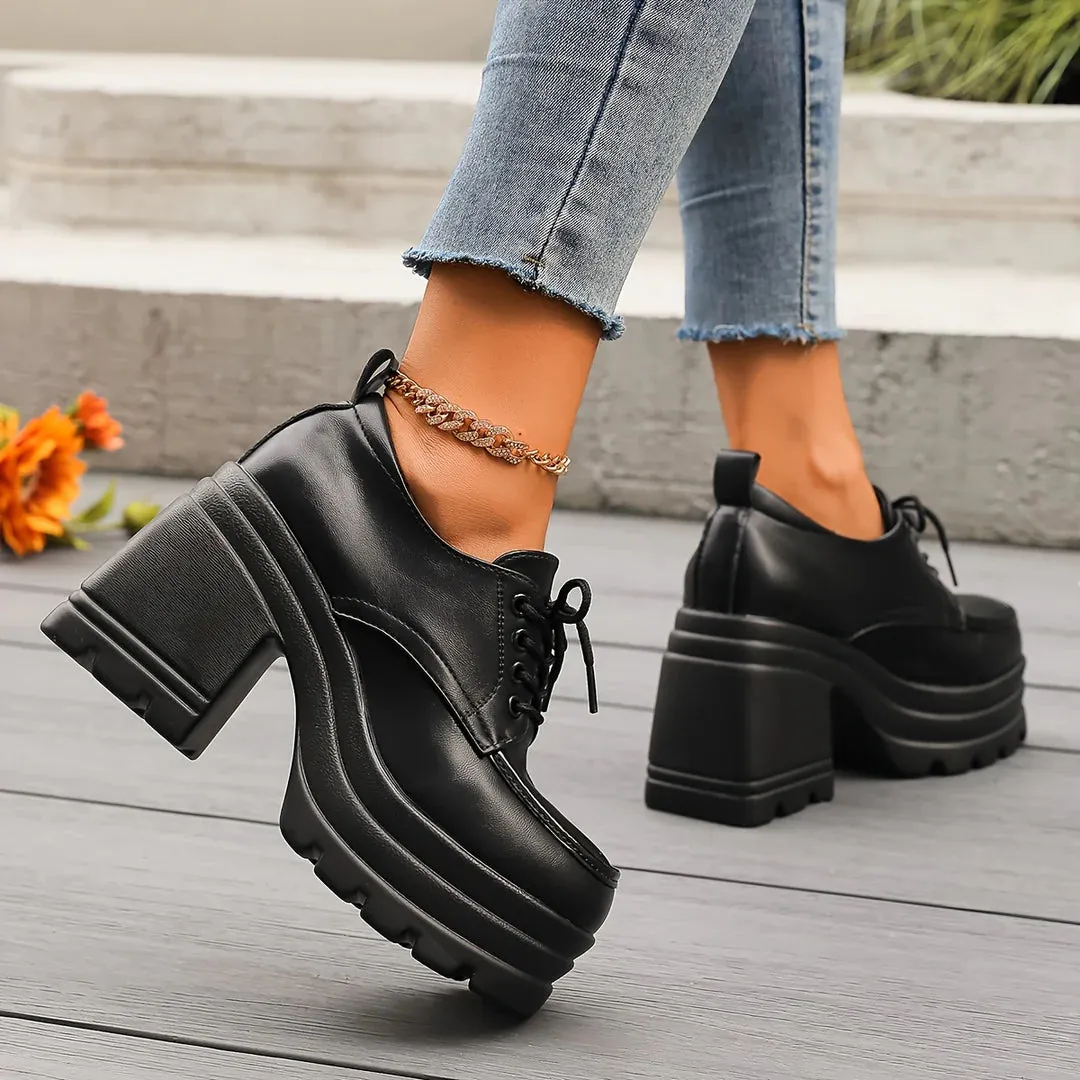 BIANCA CHUNKY OXFORDS