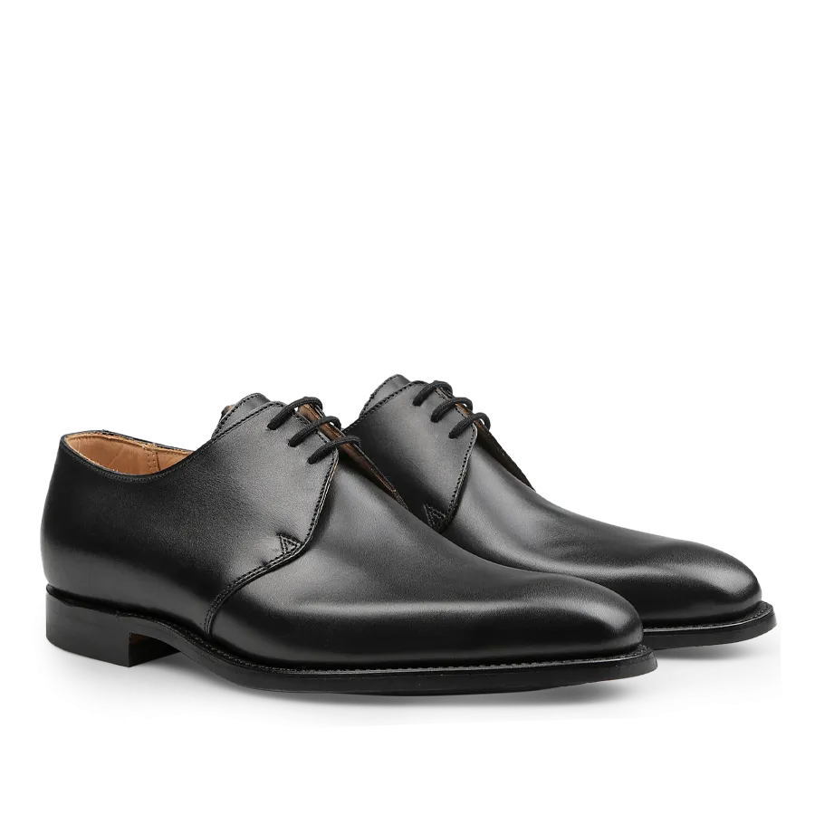 Black Calf Leather Highbury Derbies