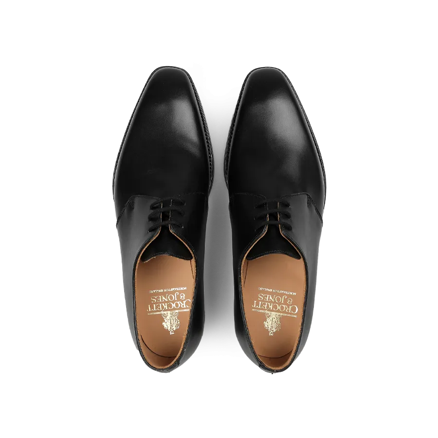 Black Calf Leather Highbury Derbies