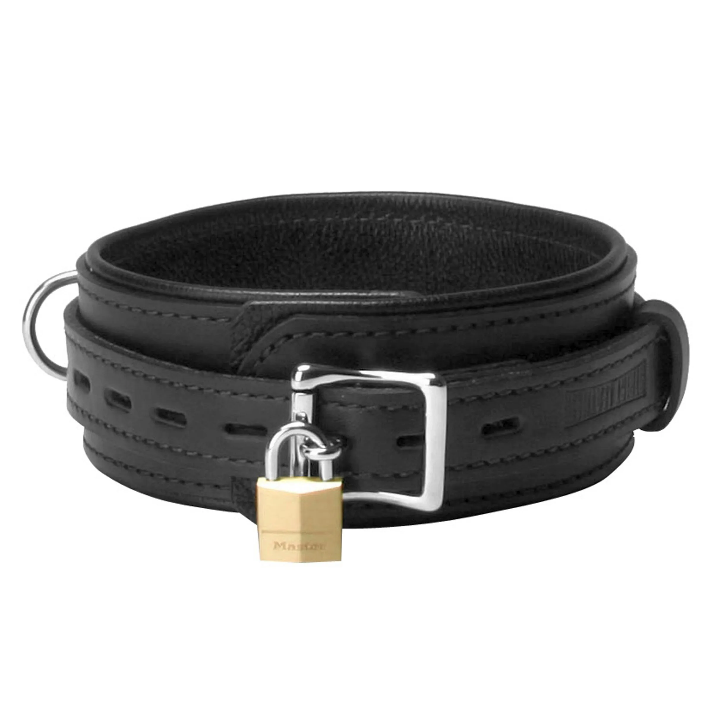 Black Leather Bondage Essentials Kit