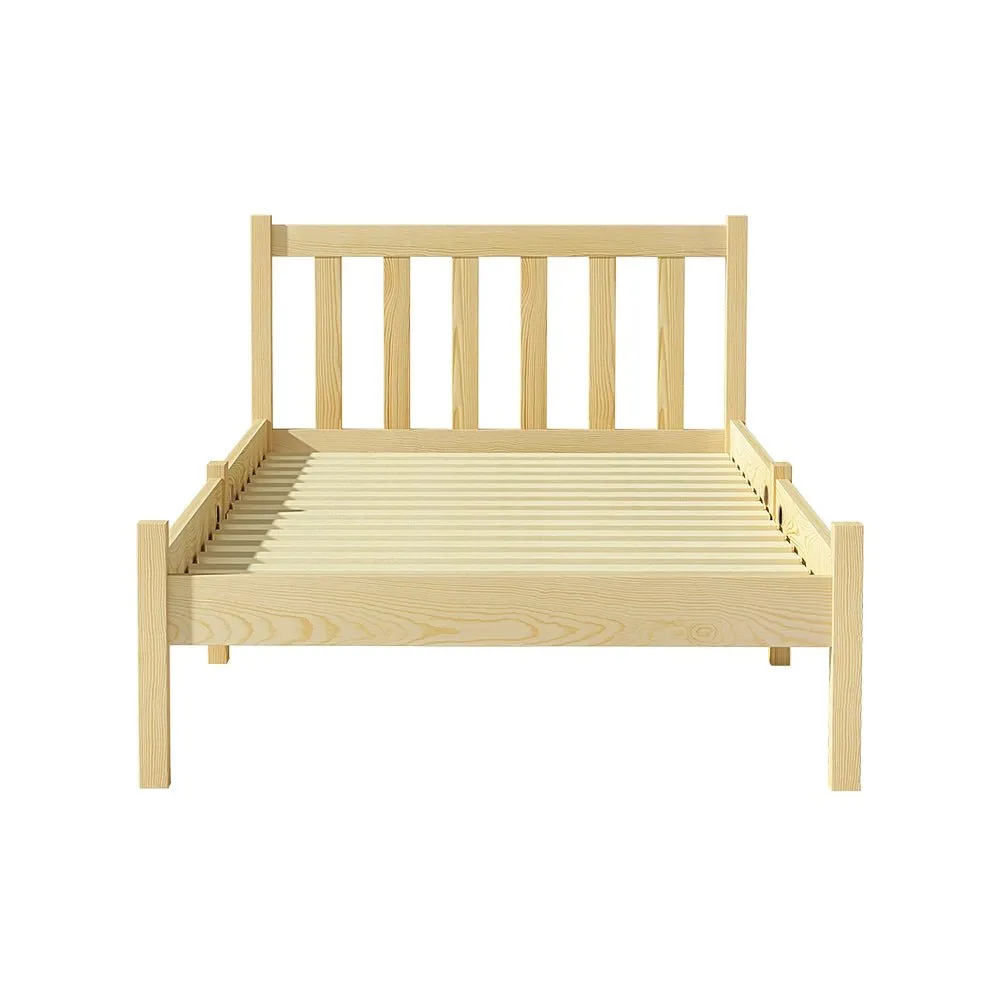 Bribie Wooden Single Bed Frame
