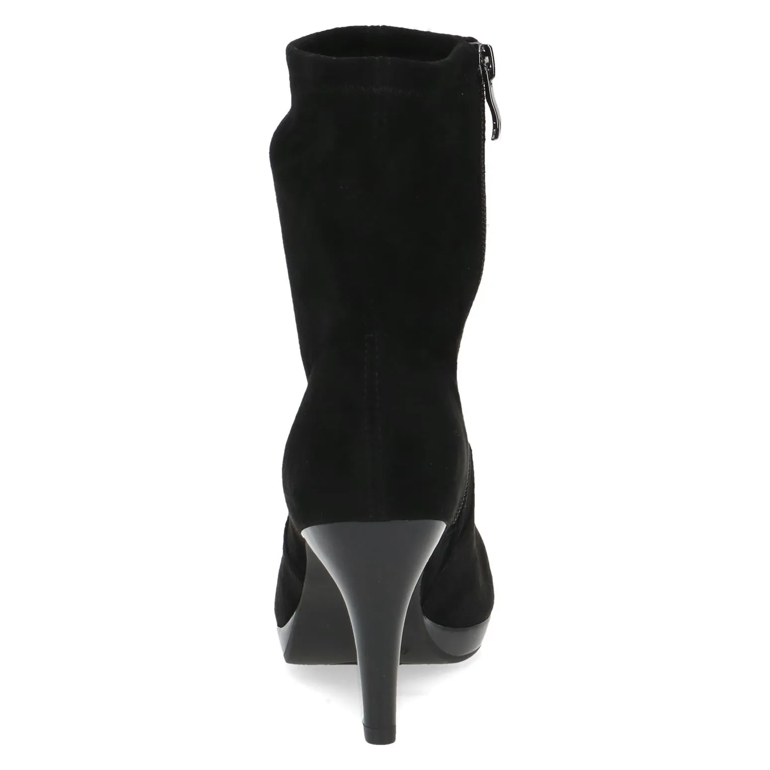 Caprice Ladies Stretch Slim Heel Ankle Boot