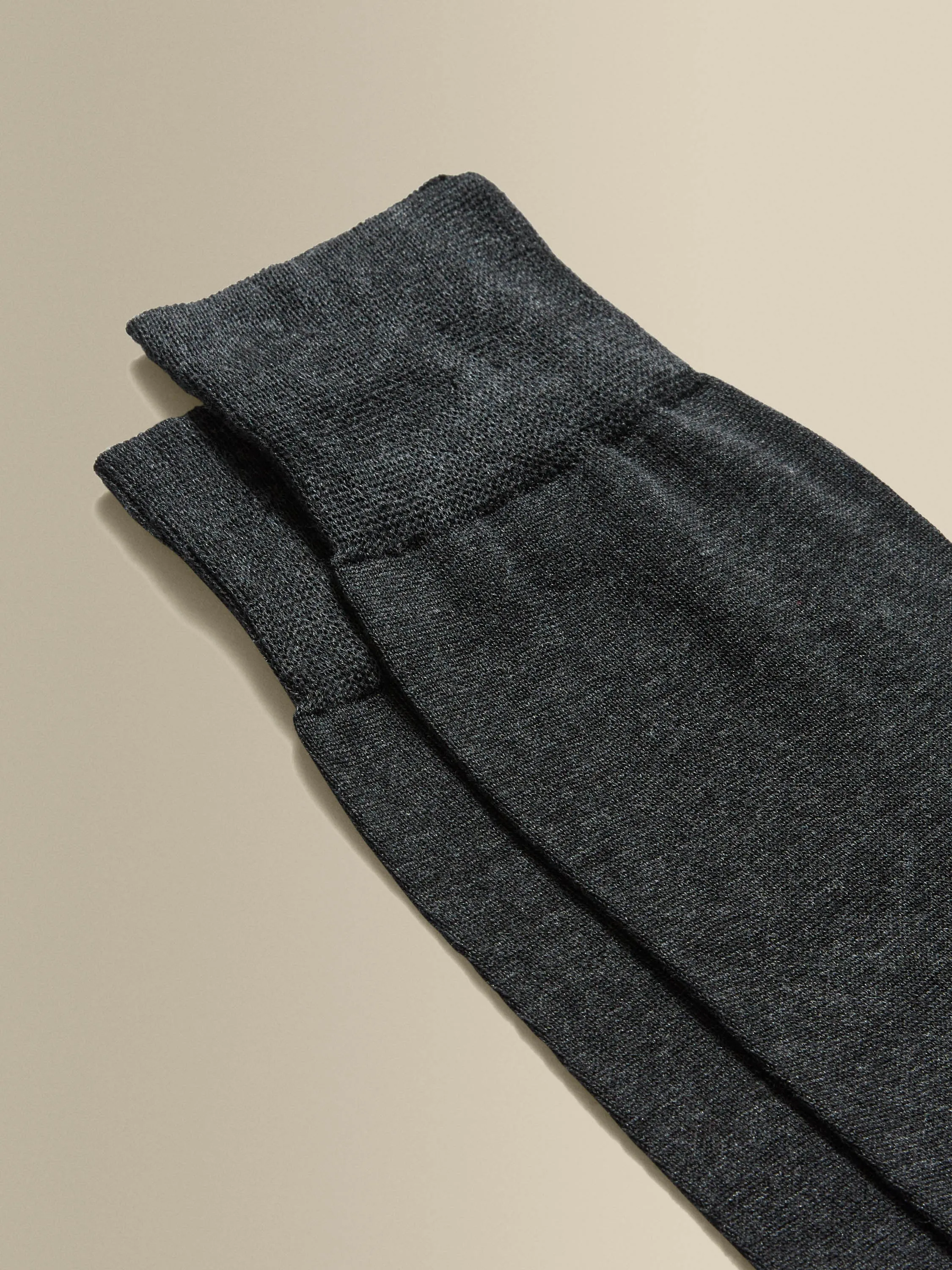 Cotton Plain Dress Sock