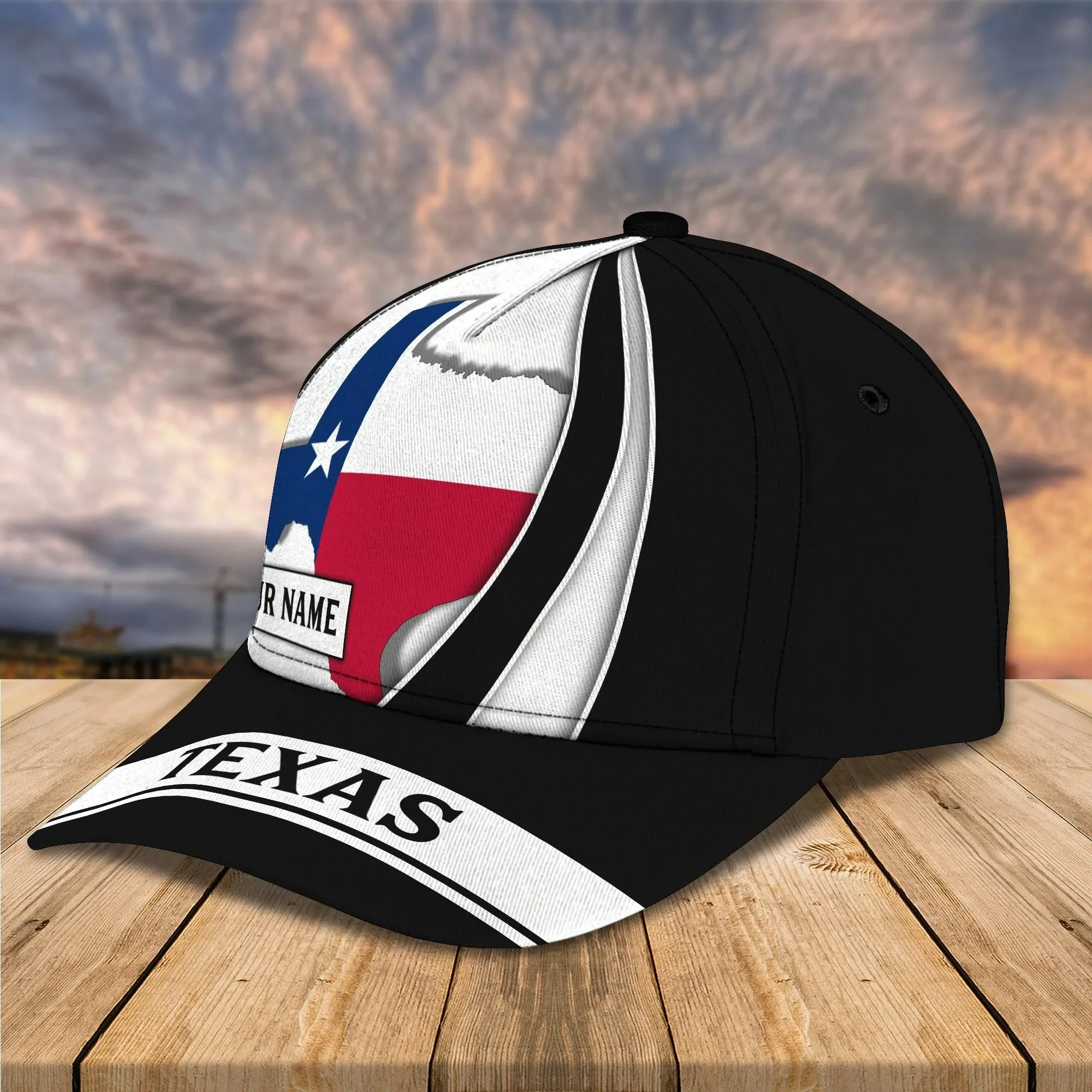 Custom 3D All Over Print Texas Roots Cap Hat, Eagle Texas Classic Cap, Baseball Texas Caps
