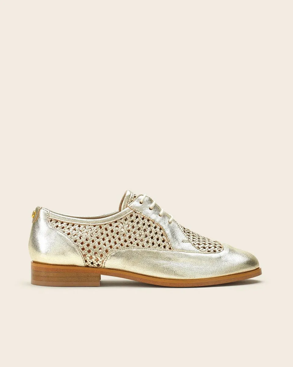 Derbies En Cuir Vavily - Argenté