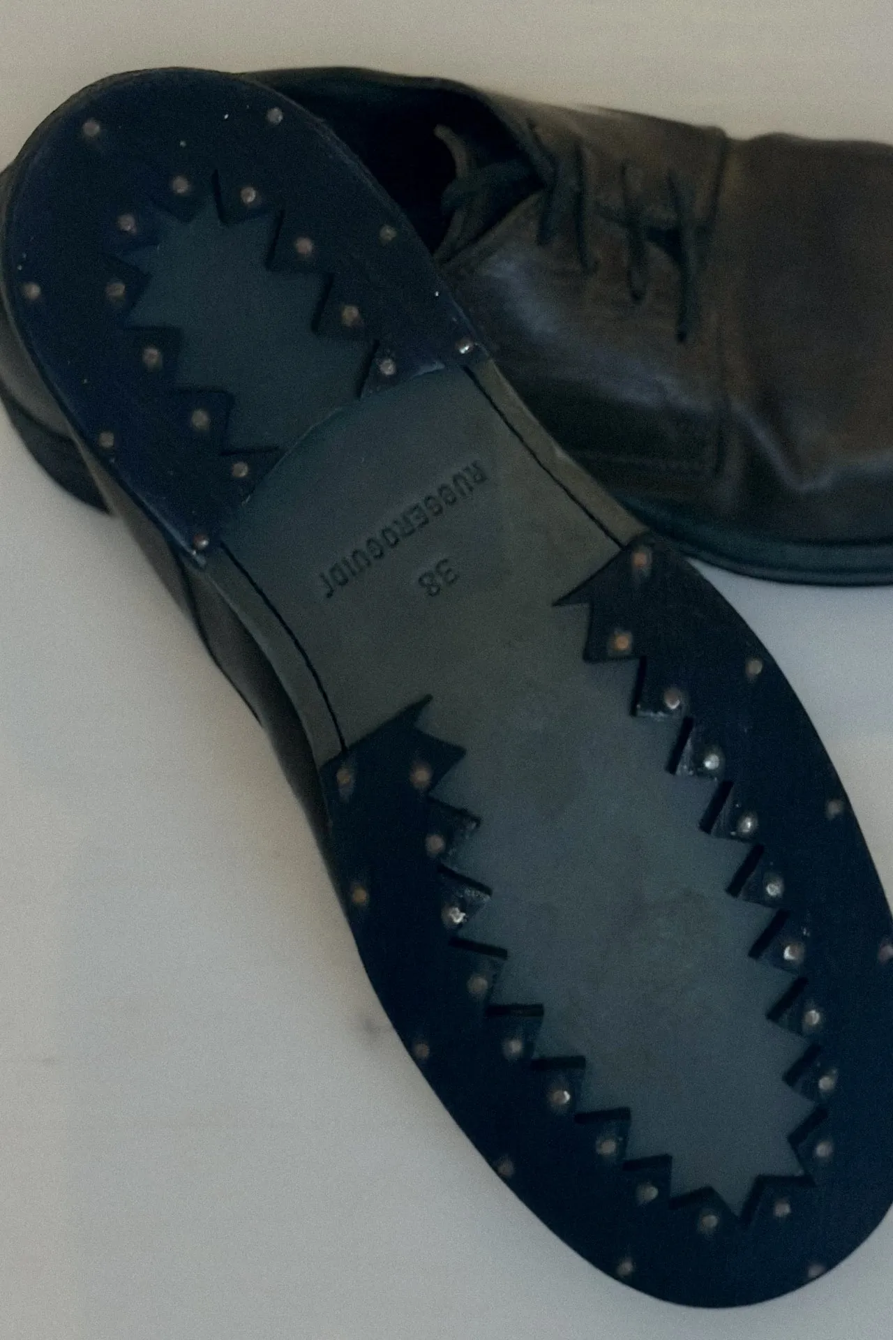DERBIES - HORSY - DARK KHAKI