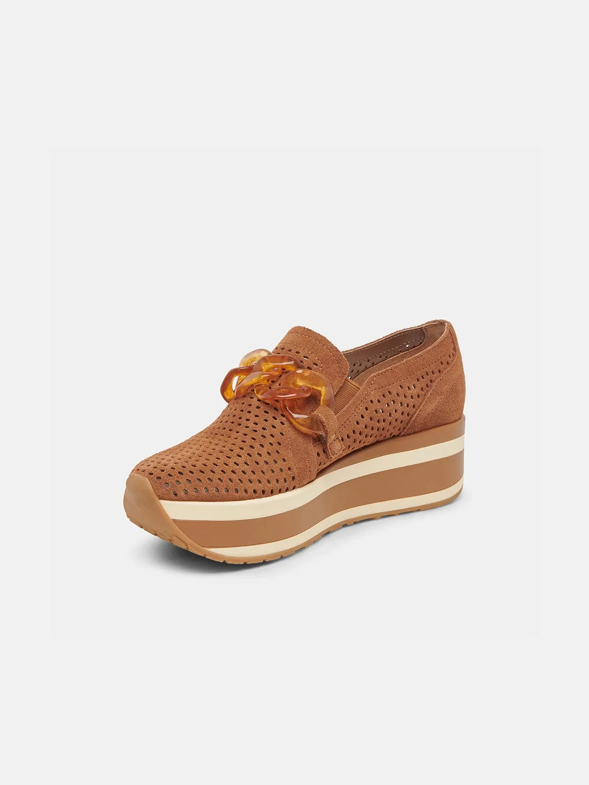 Dolce Vita Jhenee Perforated Platform Sneaker
