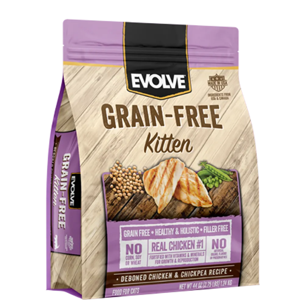 Grain Free Kitten Food | 2.75 LB | Evolve
