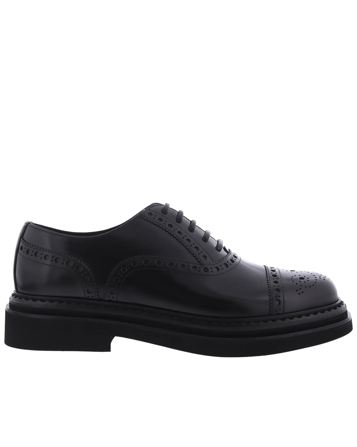 Heren Brushed Oxfords Zwart