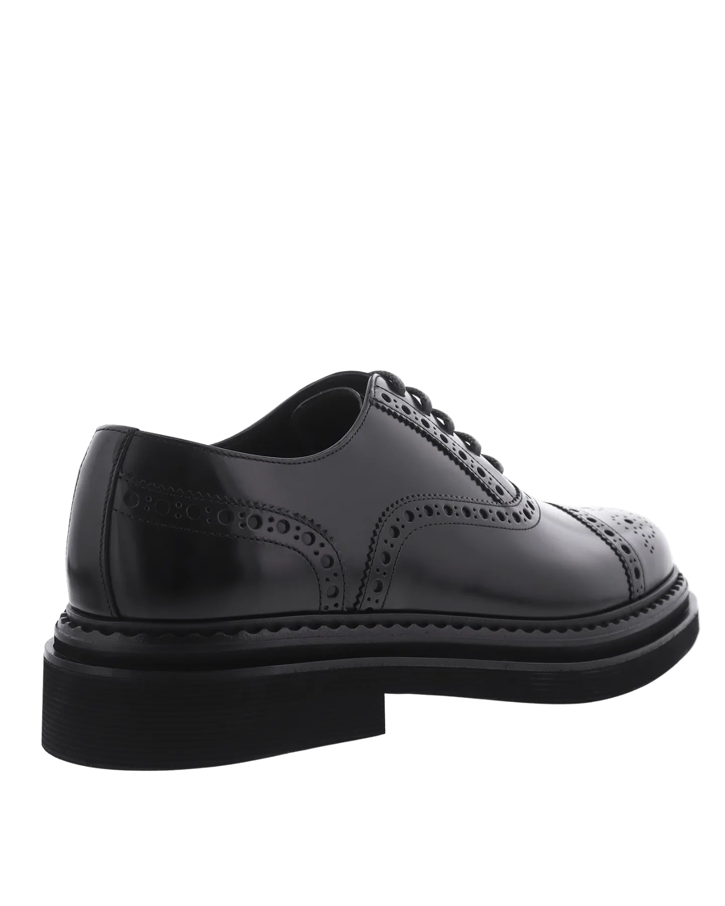 Heren Brushed Oxfords Zwart