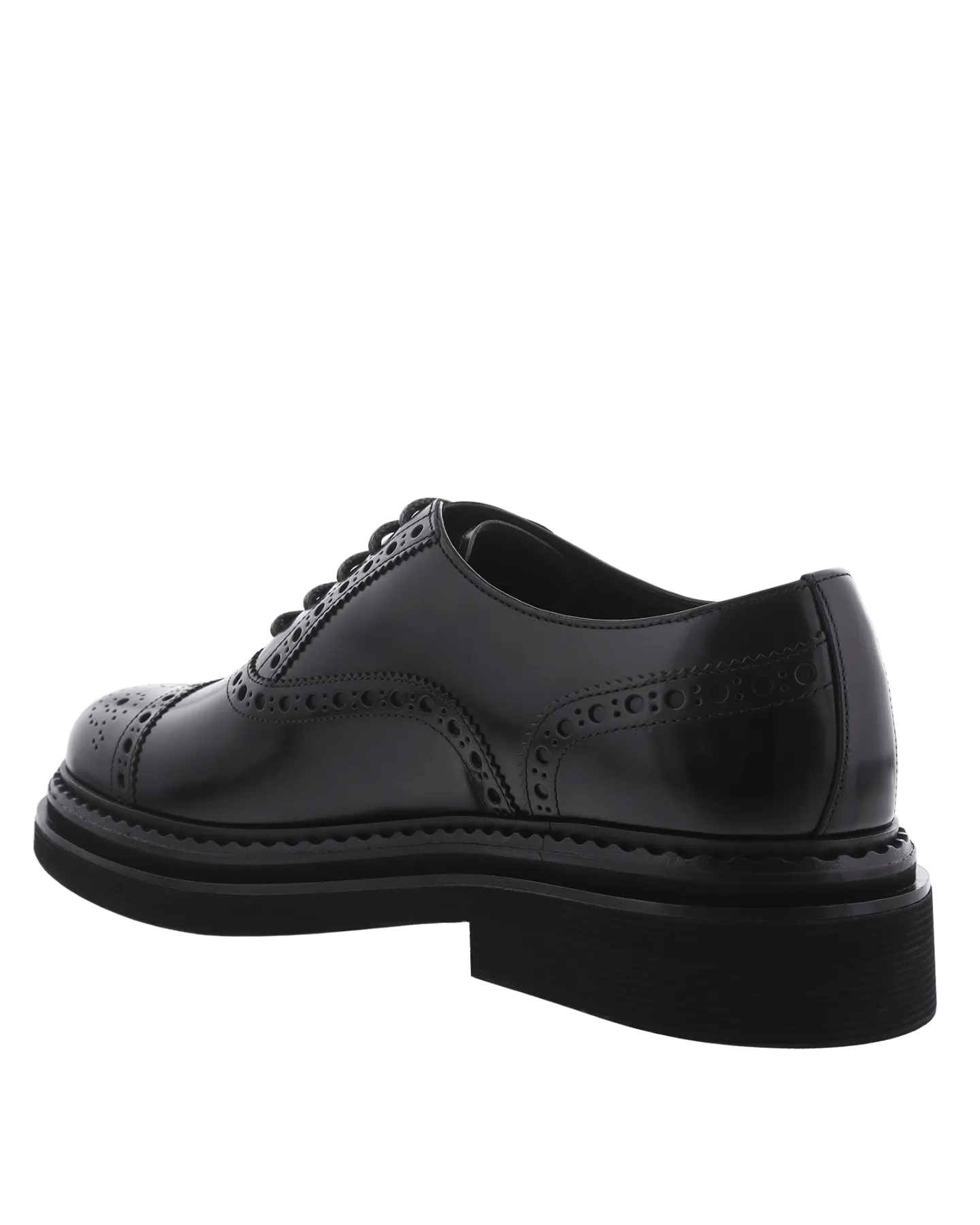 Heren Brushed Oxfords Zwart
