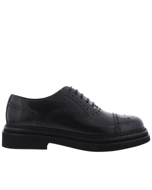 Heren Brushed Oxfords Zwart