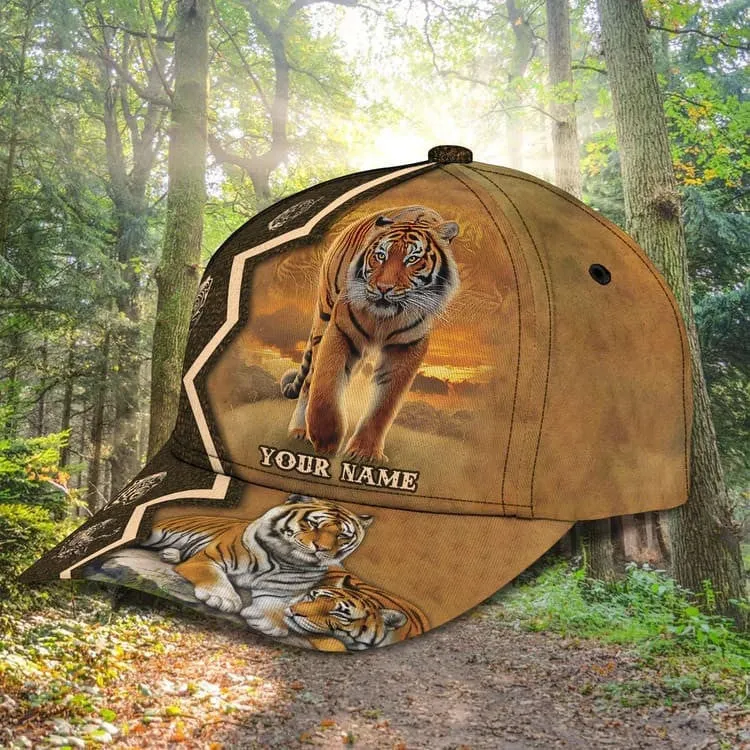 King of the Jungle 3D Classic Cap for Tiger Lovers