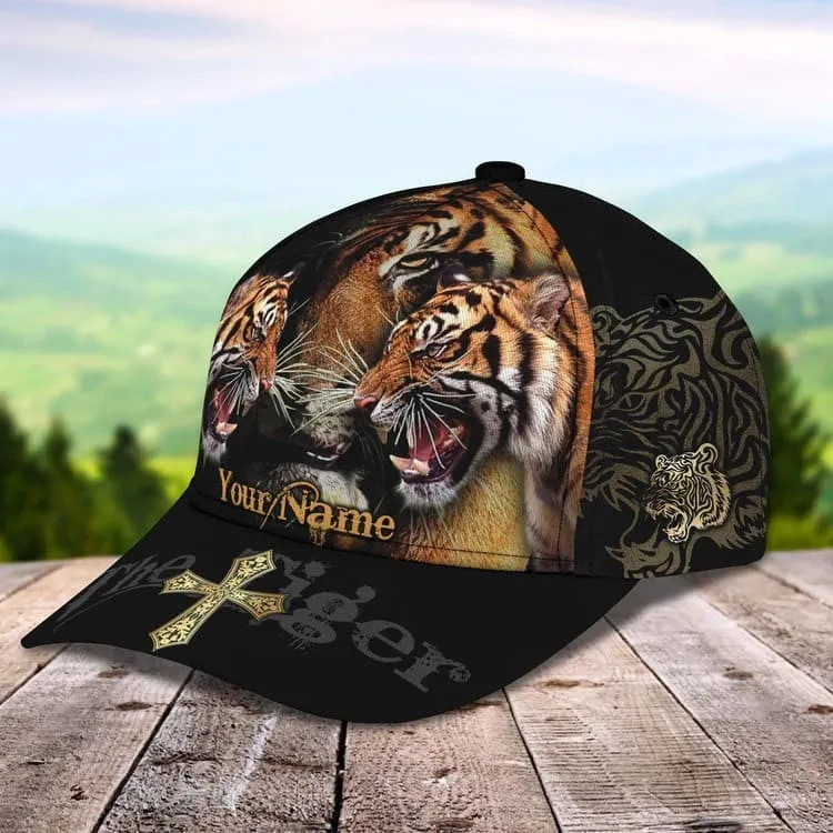 King of the Jungle 3D Classic Cap for Tiger Lovers