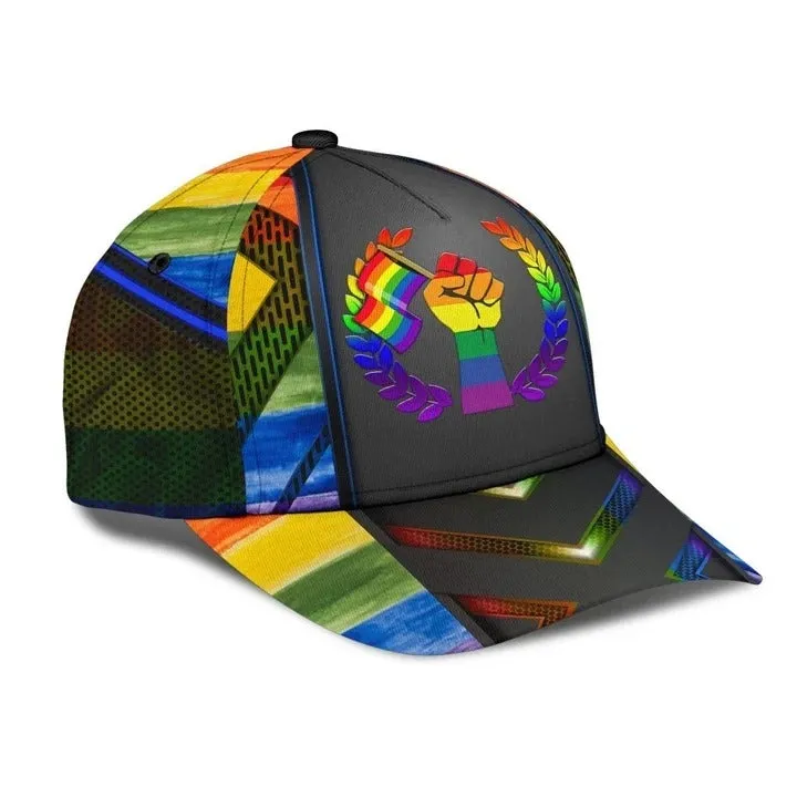 Lesbian Cap Pride Gay Classic Cap There's Nothing Wrong With You Lgbt All Over Print Baseball Cap Hat