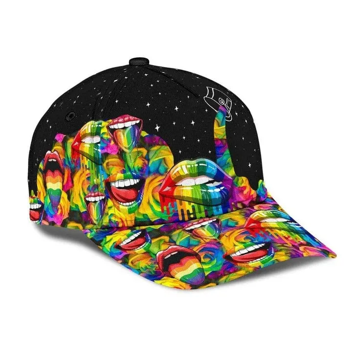 Lesbian Cap Pride Gay Classic Cap There's Nothing Wrong With You Lgbt All Over Print Baseball Cap Hat