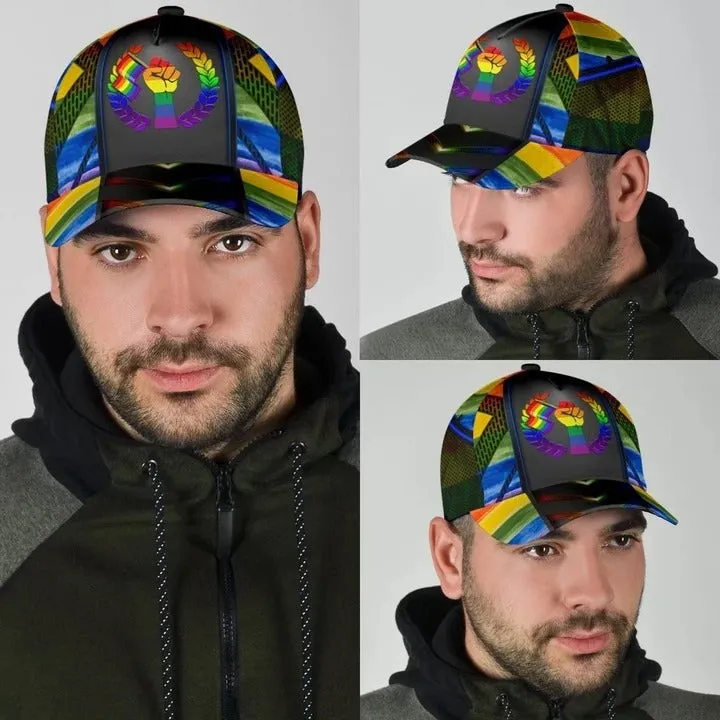 Lesbian Cap Pride Gay Classic Cap There's Nothing Wrong With You Lgbt All Over Print Baseball Cap Hat