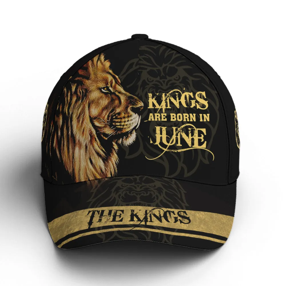 Lion King Are Born In Baseball Cap Coolspod