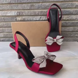 MEHRON  BOWSTRAP KITTI HEEL