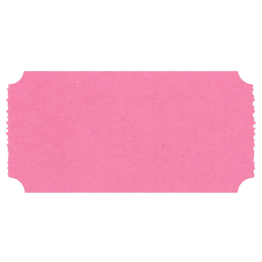 Pink Single Ticket Roll  | 2,000 Tickets