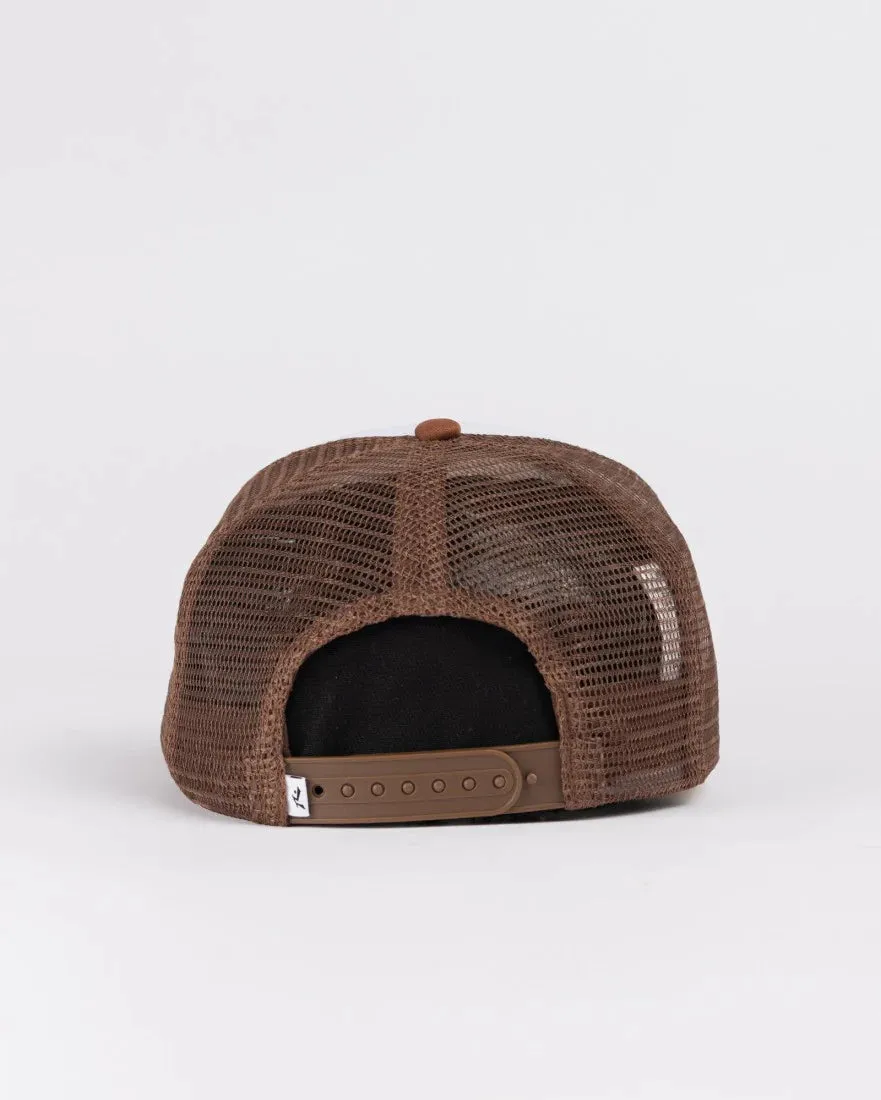 Rusty Pit Stop Trucker Cap