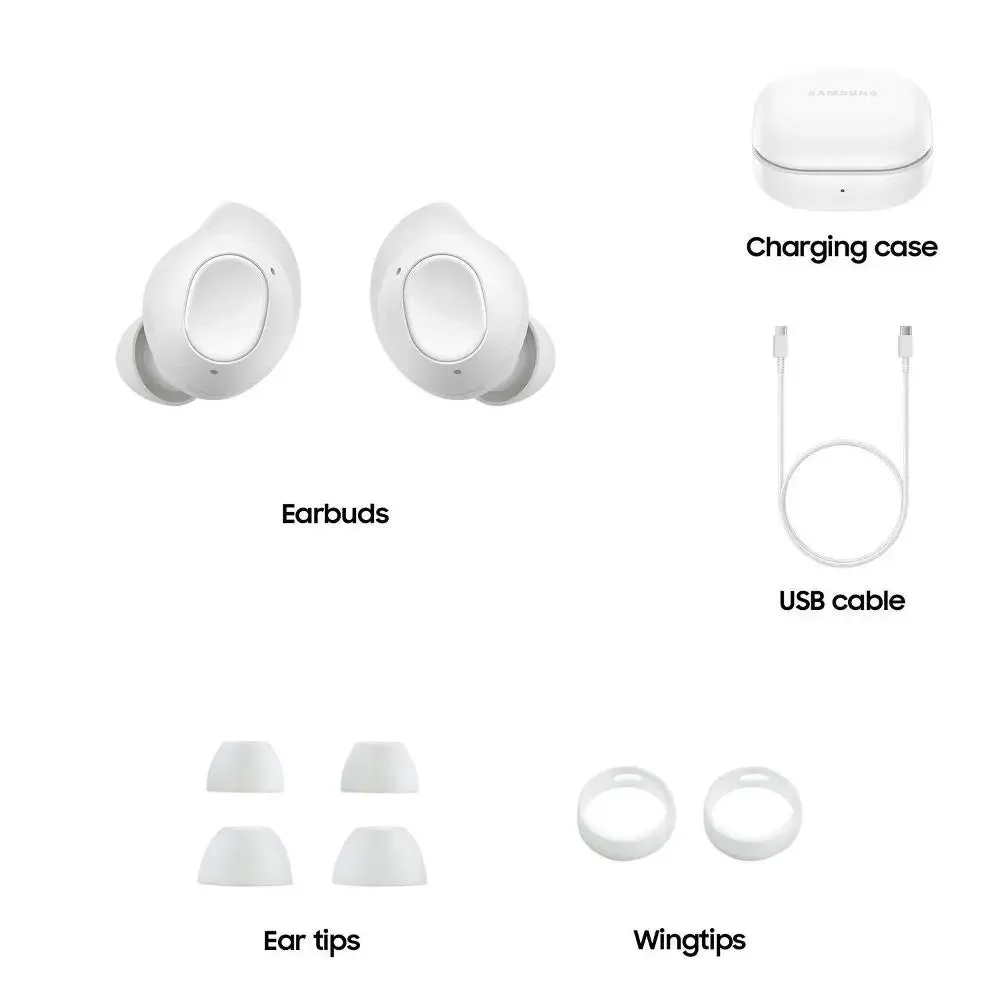 Samsung Buds FE True Wireless Bluetooth Earbuds - White