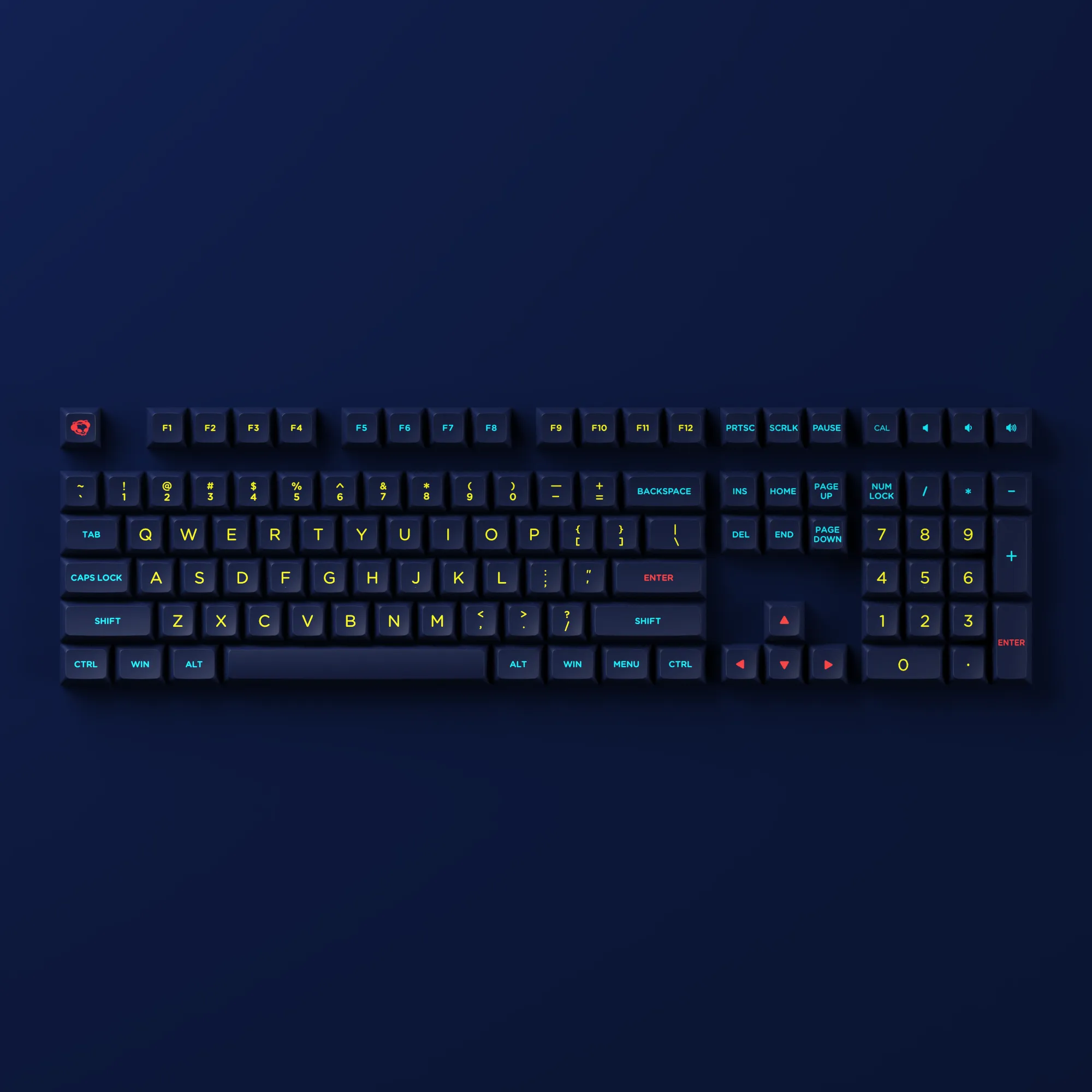 Starry Night Keycap Set (187-Key)