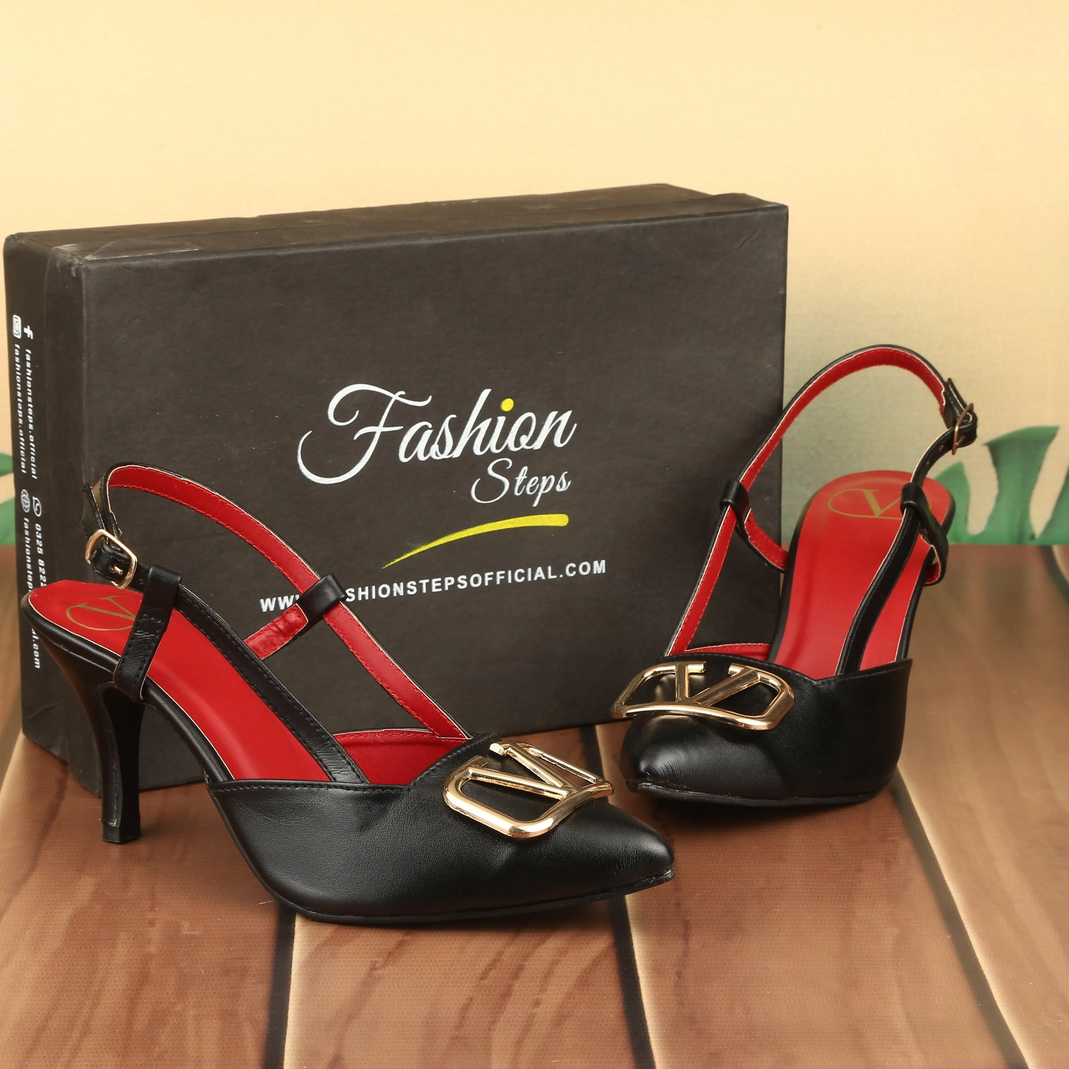 VALENTINO HEEL(BLACK)